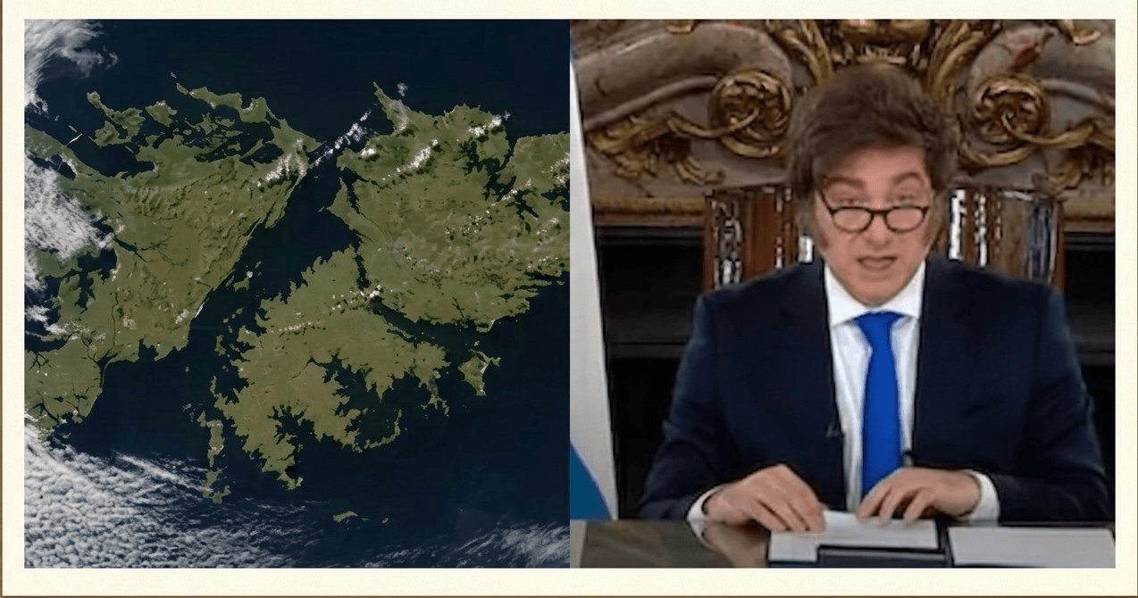 Las 10 frases más importantes de Milei en su cadena nacional por Malvinas