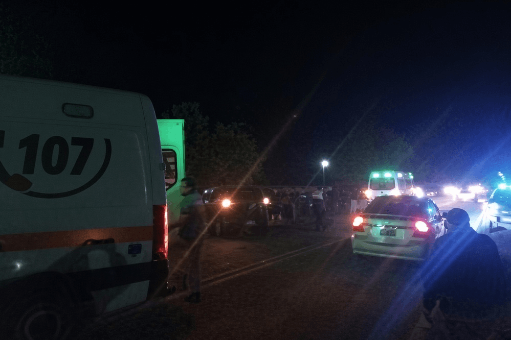 Tragedia en la ruta 306: murió un motociclista tras chocar con una camioneta